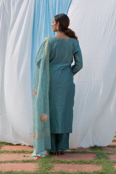 Lotus - Powder Blue Suit Set