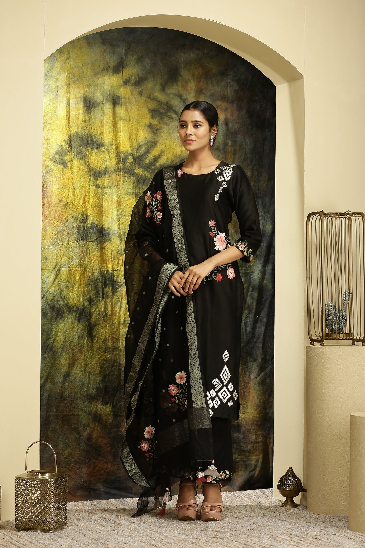 Parineeta - Black Suit Set