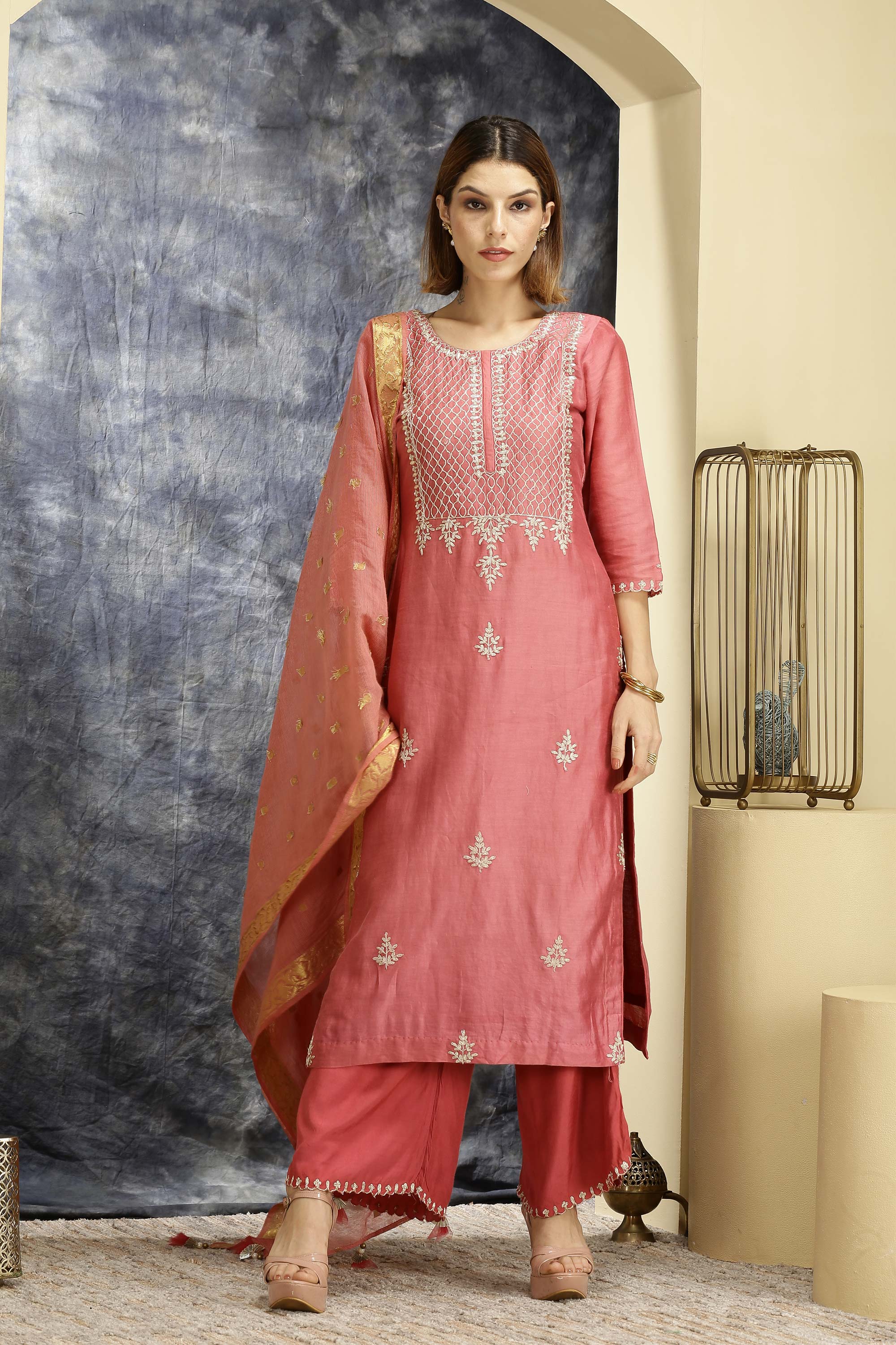 Styles Raj Premium Raj Embroidery Suits in Vibrant Indian Styles | Saatvikei