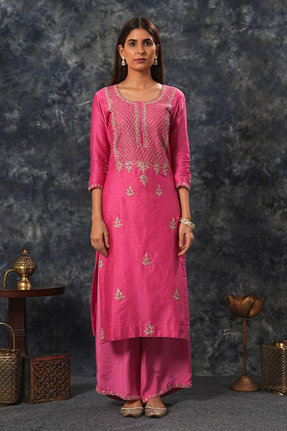 Raj - Hot Pink Suit Set