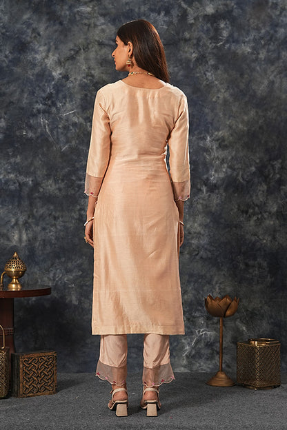 Radhika - Nude Pink Suit Set