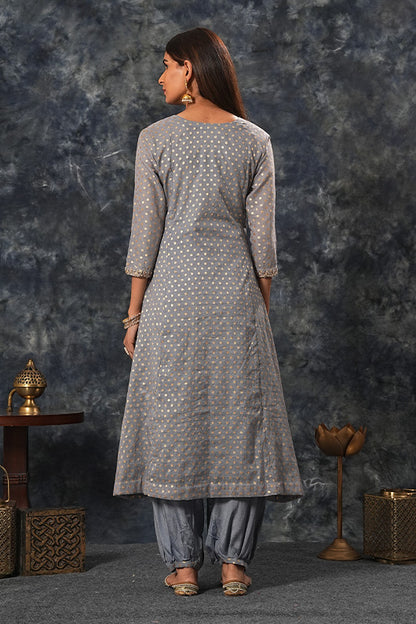 Rajnandini - Dark Grey Suit set