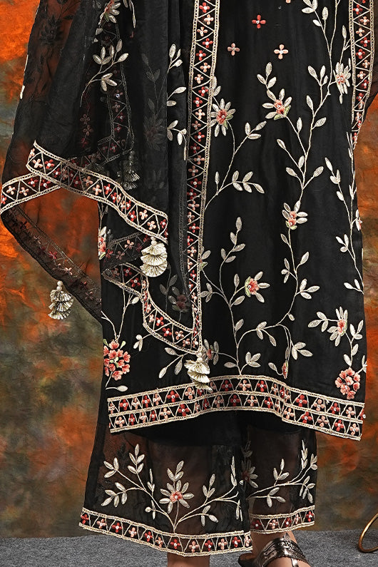 Rukmani - Black Suit Set