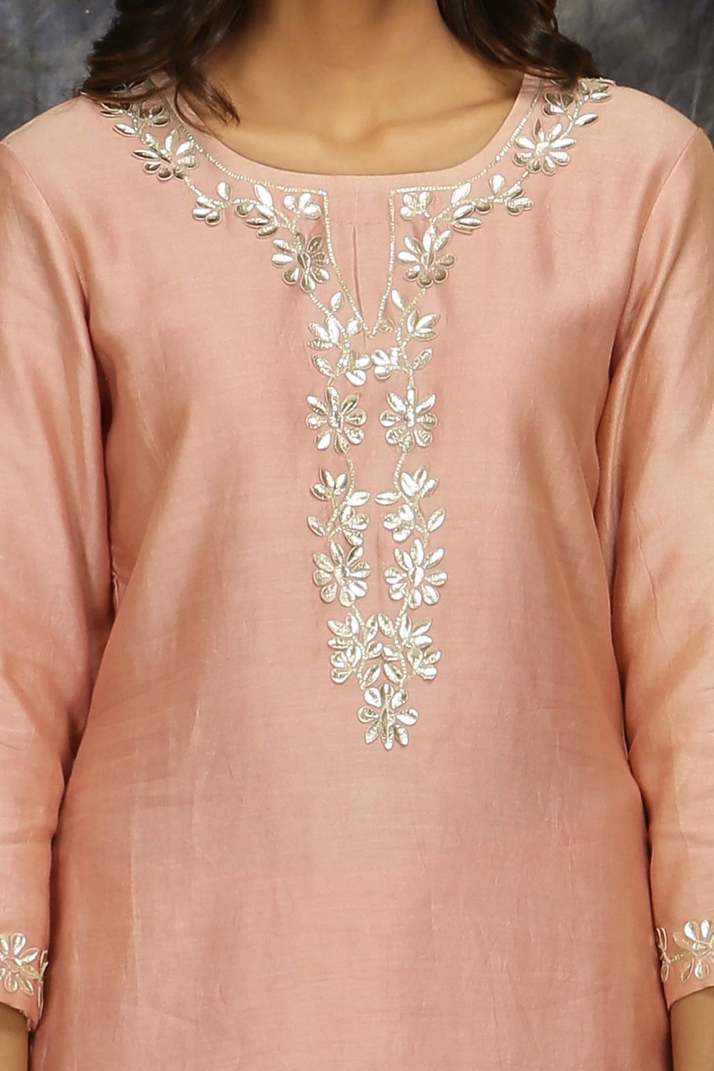 Rajshree - Nude Pink Suit Set