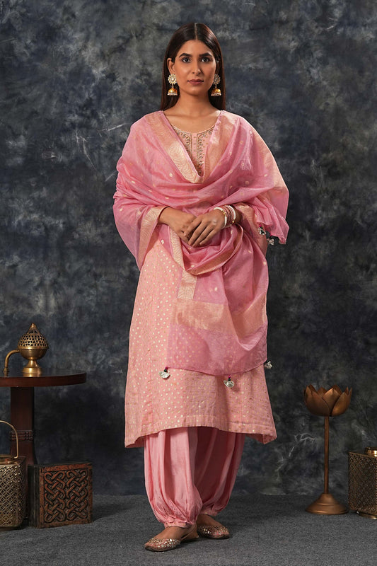 Rajnandini - Onion Pink Suit set