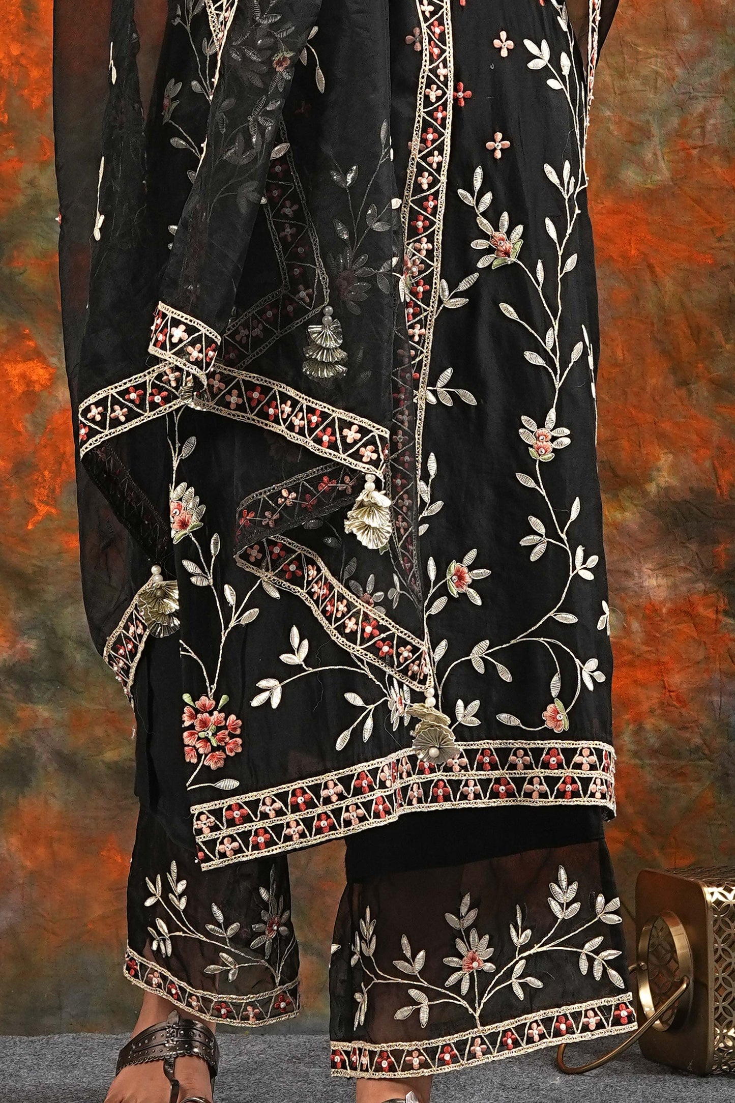 Rukmani - Black Suit Set