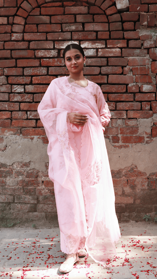 Nandini - Pink Suit Set