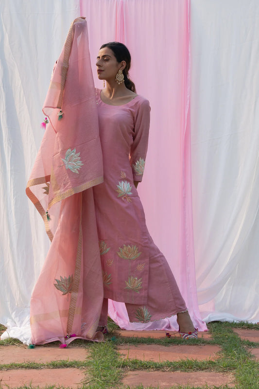 Lotus - Onion Pink Suit Set