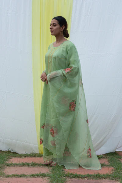 Radhika - Green Suit Set