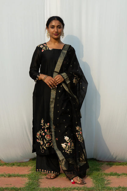 Rajkumari - Black Suit Set