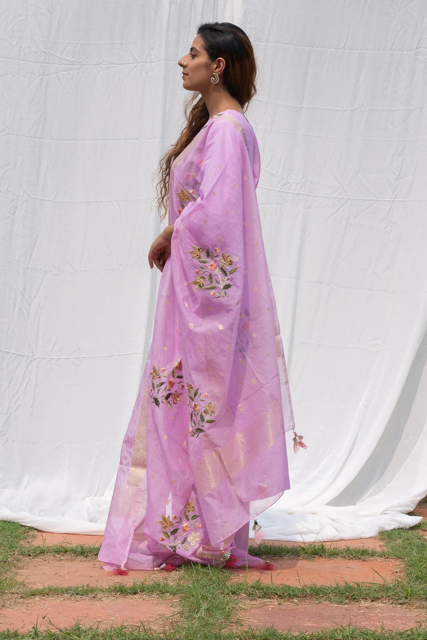 Rajkumari - Mauve Suit Set