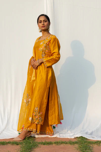 Rajkumari - Yellow Suit Set