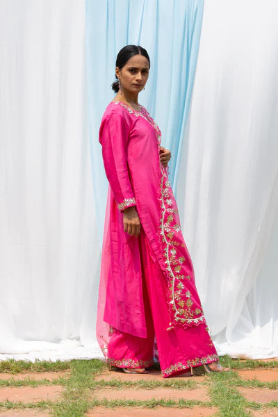 Rajshree - Hot Pink Suit Set