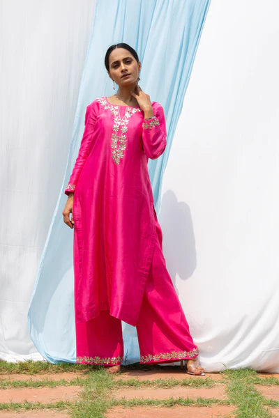 Rajshree - Hot Pink Suit Set