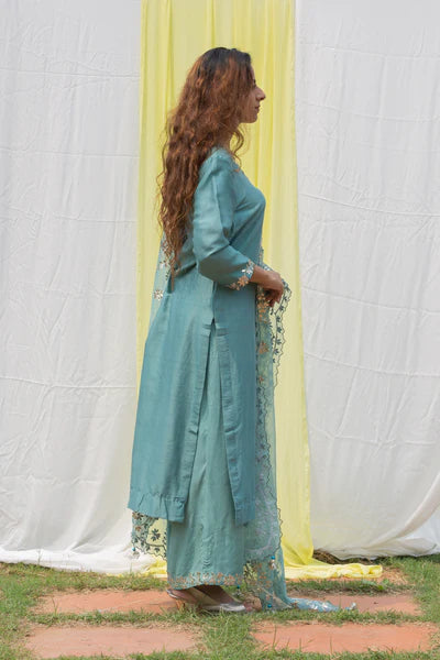 Rajshree - Powder Blue Suit Set